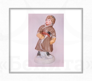 Купить Фарфоровая статуэтка СССР "Мужичок с ноготок" в отличном состоянии