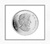 Редкая монета 10 канадских долларов 2015 г. Калгари Флэймз 2